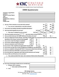 KNCSS CMMC Questionnaire_Page_1